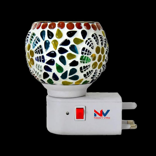 Electric Intense Burner With Night Lamp